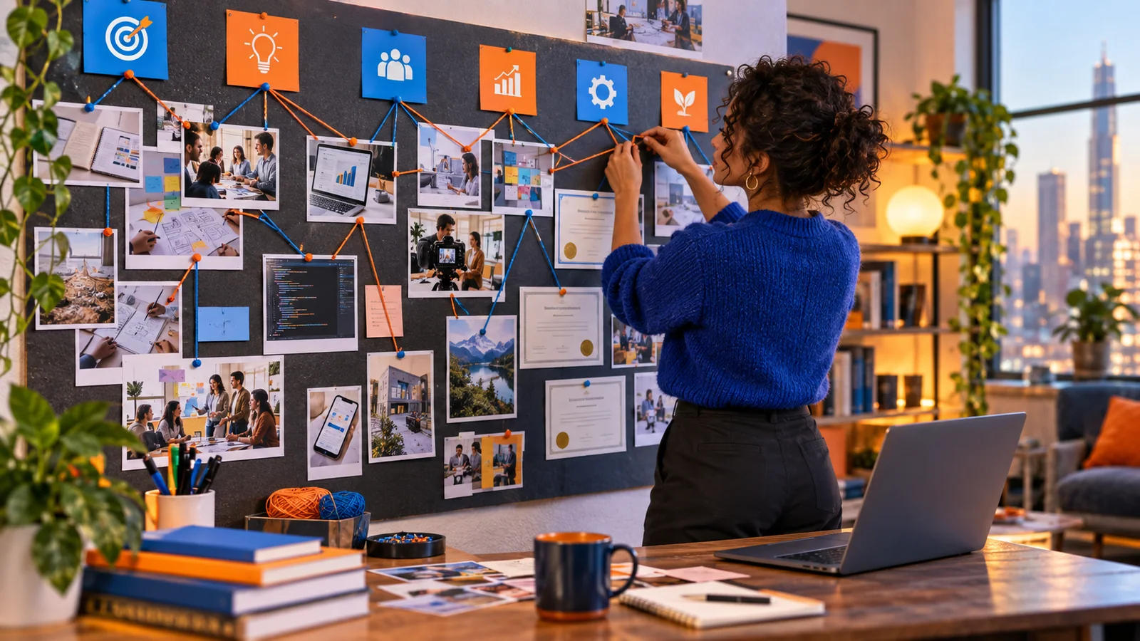 Candidate maps work samples to specific role competencies